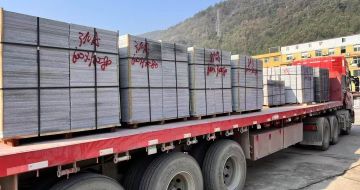 龙岩 芝麻灰地铺石出货日常