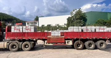 龙岩 芝麻灰花岗岩地铺石出货日常