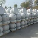 龙岩 白麻花岗岩石材圆球，石球，挡车球，隔离球，景观石球，风水球等