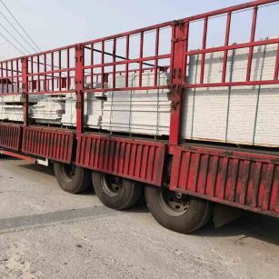 龙岩 白麻荔枝面外墙干挂，工厂装车日常