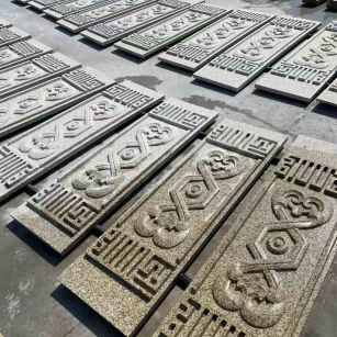 龙岩 黄金麻花岗岩外墙雕刻板