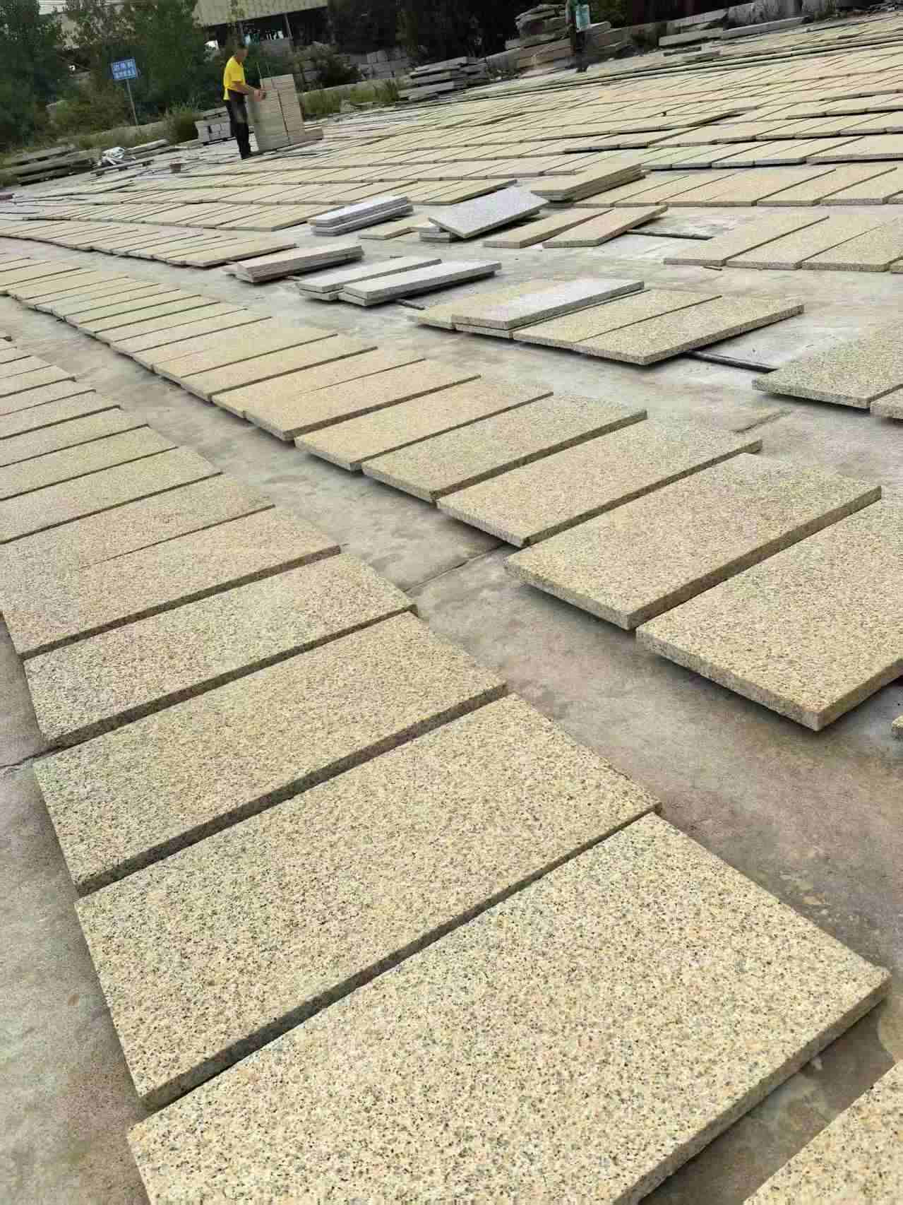 龙岩 黄金麻荔枝地铺石面排板