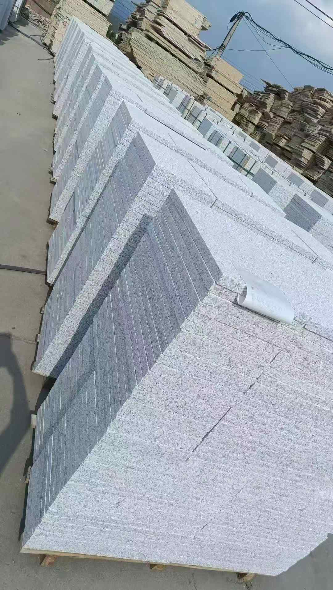 龙岩 白麻荔枝面花岗岩地铺石