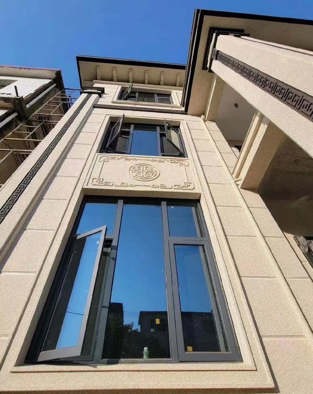 龙岩 黄金麻荔枝面别墅外墙干挂效果展示