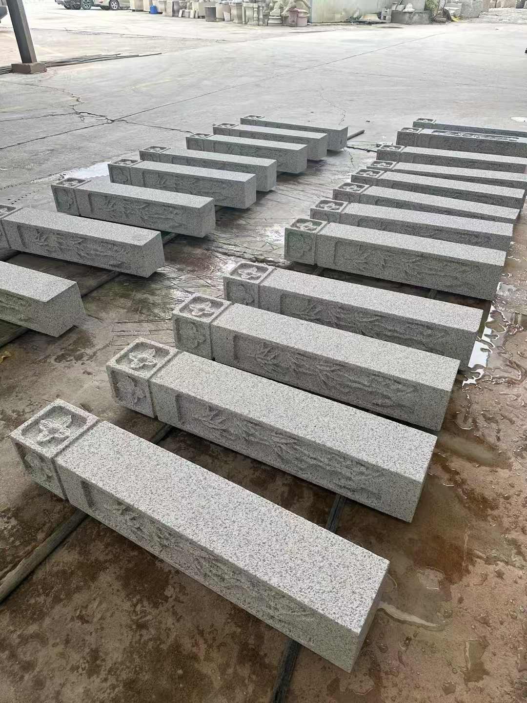 龙岩 白麻方柱雕花防水