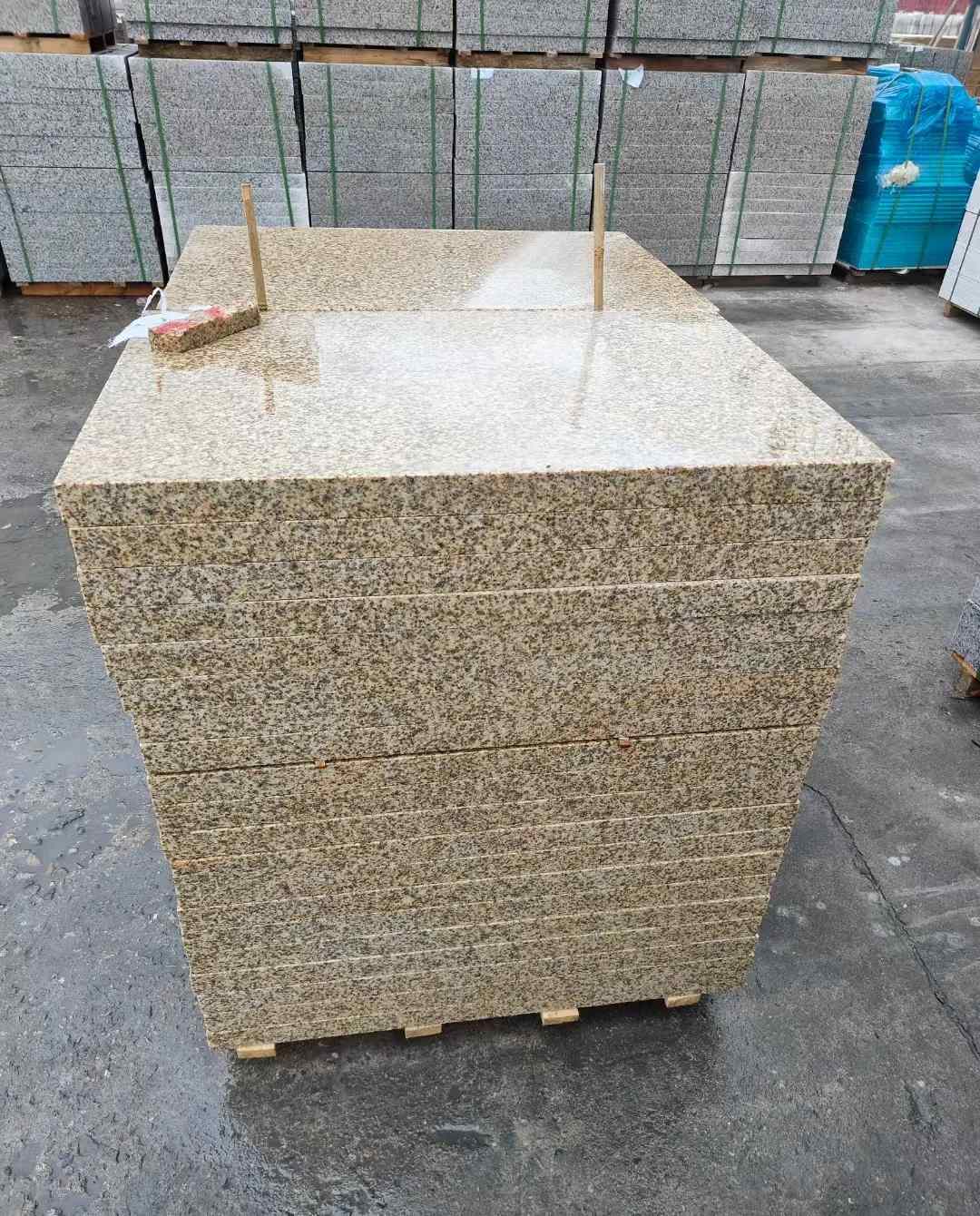 龙岩 湖北黄金麻花岗岩石材荔枝面外墙石材