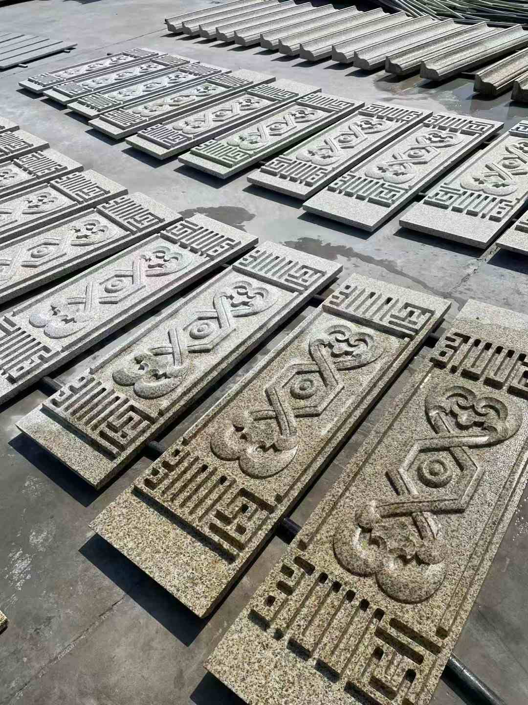 龙岩 黄金麻花岗岩外墙雕刻板