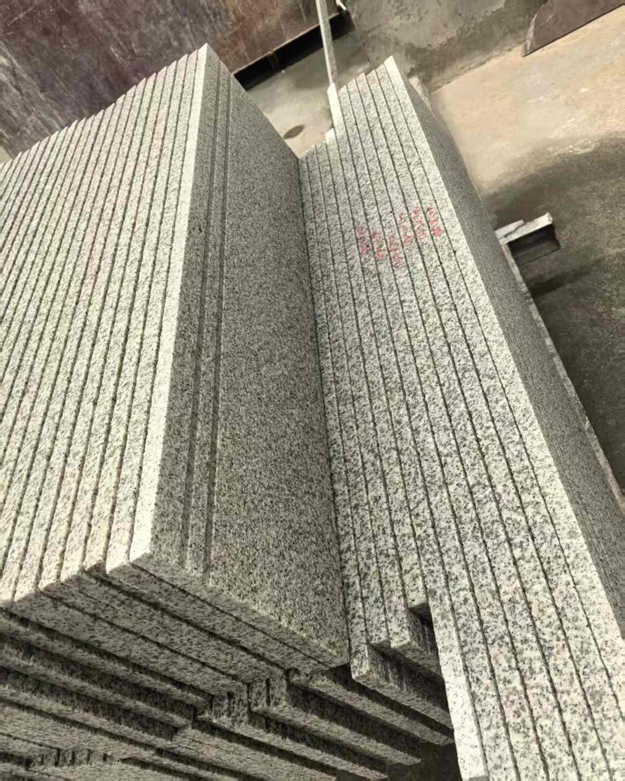 龙岩 白麻荔枝面花岗岩楼梯踏步